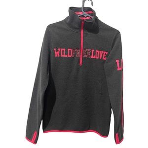Special One International Sweater Women XL Gray Quarter‎ Zip Lightweight Zipper